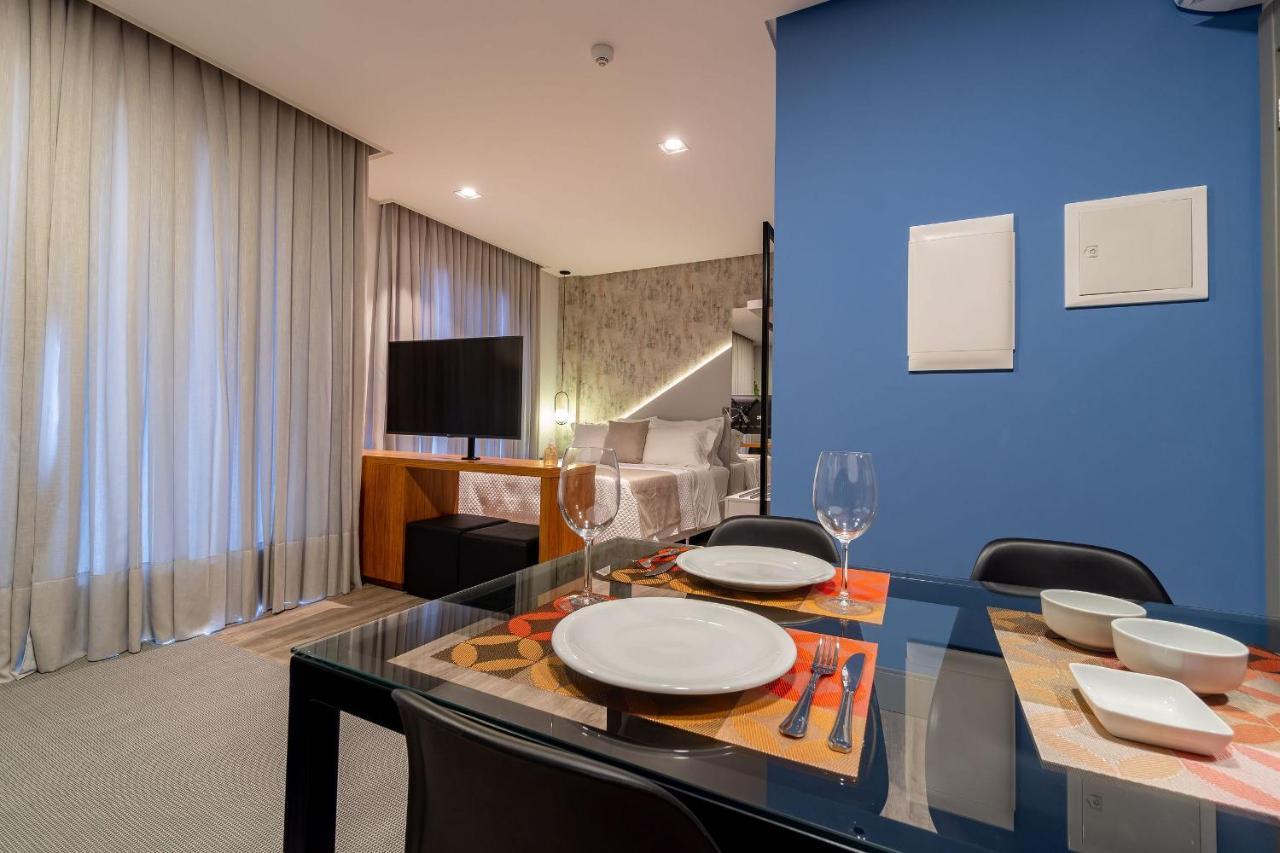 Aion Suites 103 - Compacto E Luxuoso Loft - Rooftop Com Piscina E Academia - A Poucos Passos Da Praia Бомбиньяс Экстерьер фото