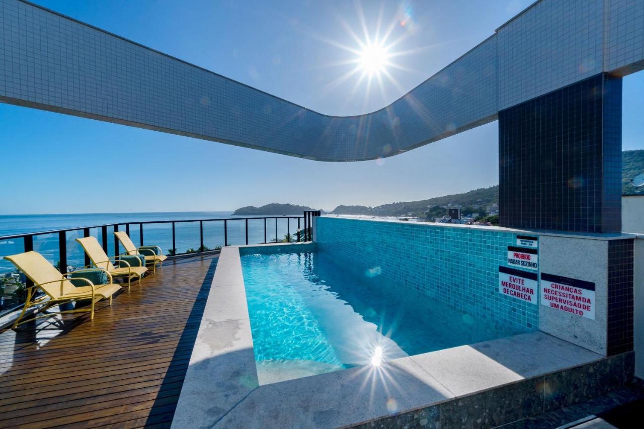 Aion Suites 103 - Compacto E Luxuoso Loft - Rooftop Com Piscina E Academia - A Poucos Passos Da Praia Бомбиньяс Экстерьер фото